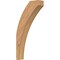 Ekena Millwork 3 1/2"W x 12"D x 24"H Thorton Smooth Knee Brace, Western Red Cedar BRC04X12X24THR00SWR - alternate 1